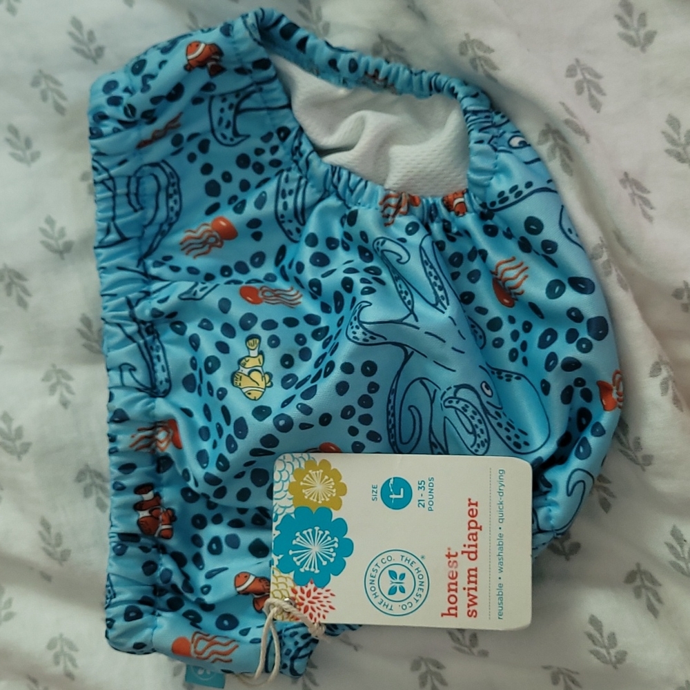 Honest Swim Diaper - Octopus